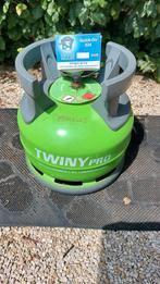 Gasfles Twiny pro 5kg verzegeld met nieuwe ontspanner
Twiny, Ophalen, Nieuw