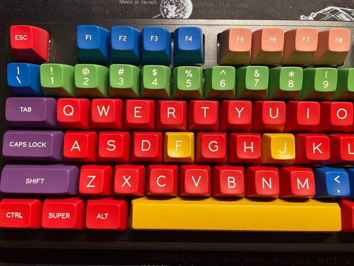 Drop + Cocobrais SA Handarbeit Custom Keycap Set, Computers en Software, Toetsenborden, Zo goed als nieuw, Ophalen