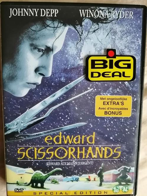 DVD Edward aux mains d'argent de Tim Burton, CD & DVD, DVD | Science-Fiction & Fantasy, Enlèvement ou Envoi