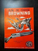 Brochure FN Herstal 1958 Browning Automatique cal12 5coups, Ophalen of Verzenden, Zo goed als nieuw