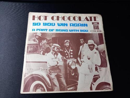 Hot Chocolate‎ — So You Win Again '7 comme neuf !, CD & DVD, Vinyles Singles, Comme neuf, Single, R&B et Soul, 7 pouces, Enlèvement ou Envoi