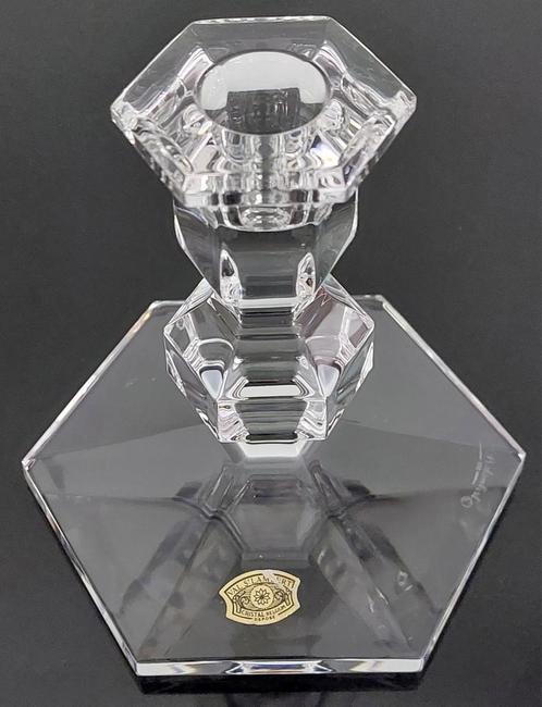 Kristallen kandelaar Galatee Val st. Lambert, Antiek en Kunst, Antiek | Glaswerk en Kristal, Ophalen