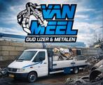 GEZOCHT; oud ijzer-defecte witgoed-oude metalen-autowrakken, Ophalen, Gebruikt, IJzer