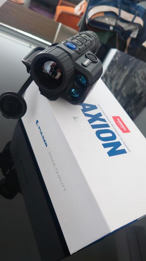 Pulsar axion 2 xg35 lrf warmtebeeld kijker, Audio, Tv en Foto, Optische apparatuur | Verrekijkers, Ophalen of Verzenden