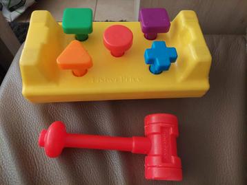 Vintage Fisher price Tap 'n turn hamer spel beschikbaar voor biedingen
