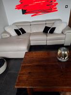 Salon cuir, 150 cm ou plus, Banc droit, Comme neuf, Enlèvement