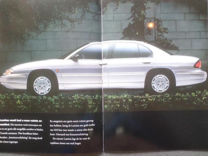 1996 Chevrolet Lumina & Corsica & Beretta brochure, Boeken, Auto's | Folders en Tijdschriften, Chevrolet, Ophalen of Verzenden