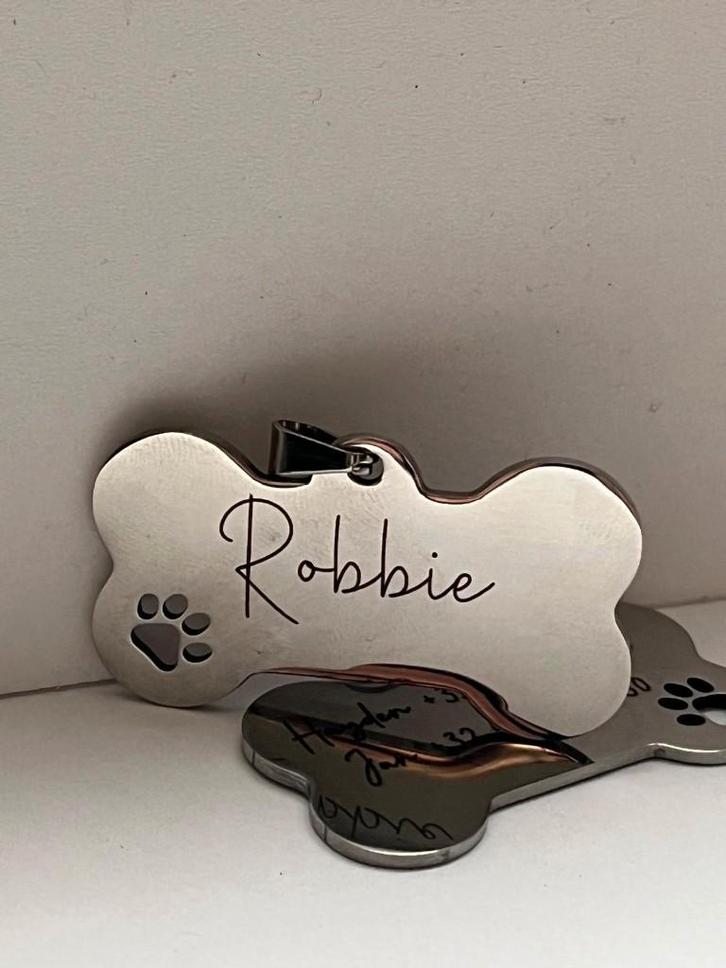 Metalen Dogtag, Dieren en Toebehoren, Overige Dieren-accessoires, Nieuw, Ophalen of Verzenden