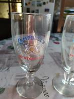 Verres à Scotch Campbell's 8 pour 4€, Collections, Enlèvement ou Envoi, Utilisé, Verre à bière