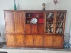 Antieke Engelse kast met bar en display, Huis en Inrichting, Ophalen, Gebruikt