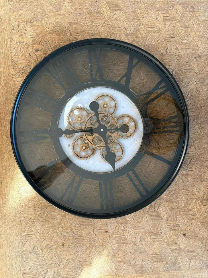 Wandklok, Huis en Inrichting, Woonaccessoires | Klokken, Zo goed als nieuw, Wandklok, Ophalen of Verzenden