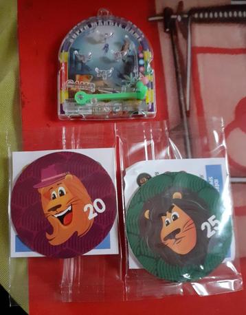 Pogs + klein spelletje, Aldi, Enlèvement ou Envoi