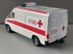 Ambulance 📞 105 Croix-Rouge (Mercedes 2 pièces), Hobby & Loisirs créatifs, Voitures miniatures | 1:87, Comme neuf, Autres types