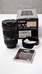 Canon 16-35 F 2.8 L III USM + UV filter, Audio, Tv en Foto, Foto | Lenzen en Objectieven, Ophalen, Zo goed als nieuw, Groothoeklens