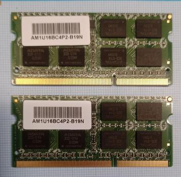 Sodimm DDR3 8gb (2x4gb)