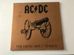 Vinyl AC/DC For those about to rock, Cd's en Dvd's, Vinyl | Hardrock en Metal, Ophalen of Verzenden, Zo goed als nieuw
