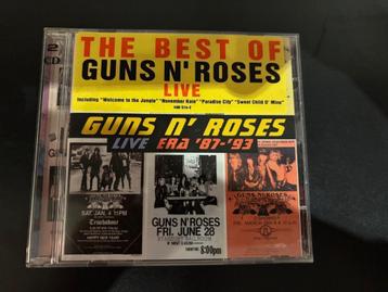 CD - the best op Guns 'n' roses - live  beschikbaar voor biedingen