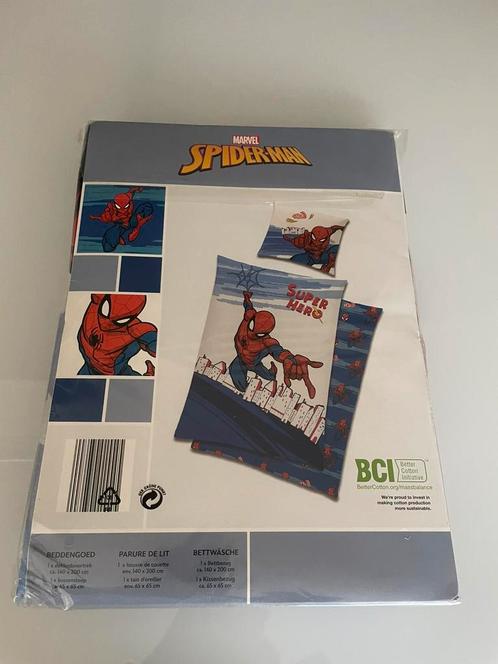 Dekbed spider man-minnie mouse, Kinderen en Baby's, Kinderkamer | Beddengoed, Nieuw, Dekbedovertrek, Overige kleuren, Jongetje of Meisje