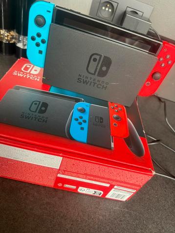 Switch met 1 game mario party beschikbaar voor biedingen