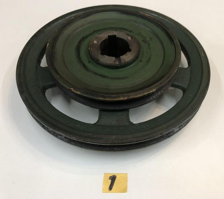 Snaarschijf poelie V-snaar meertrapspoelies aandrijfschijven, Doe-het-zelf en Bouw, Lieren en Takels, Gebruikt, Ophalen of Verzenden