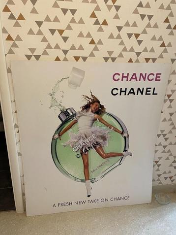 Reclamebord Chanel Chance Parfum