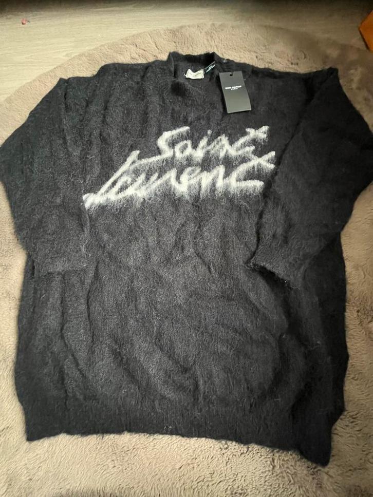 Designer Saint Laurent Paris Mohair Knit – Limited Edition, Kleding | Heren, Truien en Vesten, Nieuw, Maat 46 (S) of kleiner, Zwart