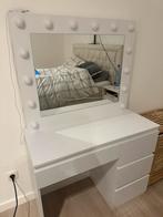 Coiffeuse avc tiroir et led, Enlèvement, Comme neuf