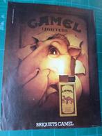 Camel briquet - publicité papier - 1979, Collections, Marques & Objets publicitaires, Enlèvement ou Envoi, Utilisé, Autres types