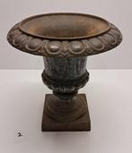 Vasque en fonte style Médicis sur pied – Ø 30 cm – H 30,5 cm, Enlèvement, Utilisé