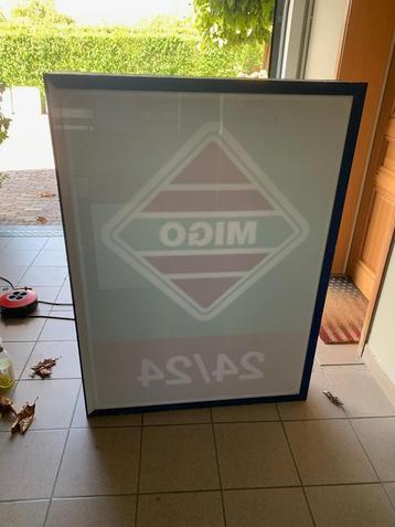 Dubbelzijdige lichtreclame,lichtbak,mancave beschikbaar voor biedingen