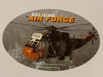 Sticker Sea King RS05 40SQN Koksijde Belgian Air Force, Ophalen of Verzenden, Luchtmacht, Overige typen
