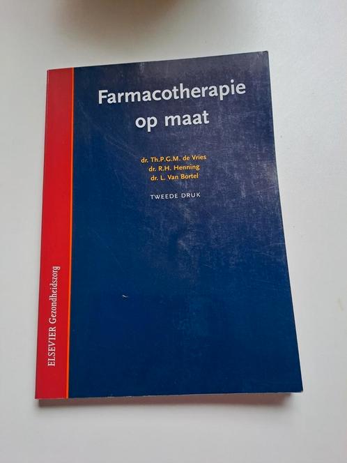 Th.P.C.G.M de Vries - Farmacotherapie op Maat, Livres, Science, Comme neuf, Enlèvement ou Envoi