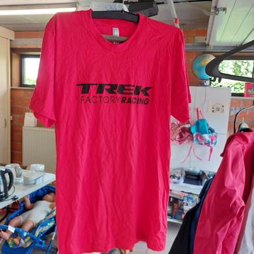 T SHIRT TREK FACTORY RACING MAAT S IN ROOD EN ZWART