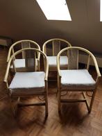 4 chaises ou fauteuils robustes de haute qualité Gasparucci, Utilisé, Enlèvement ou Envoi