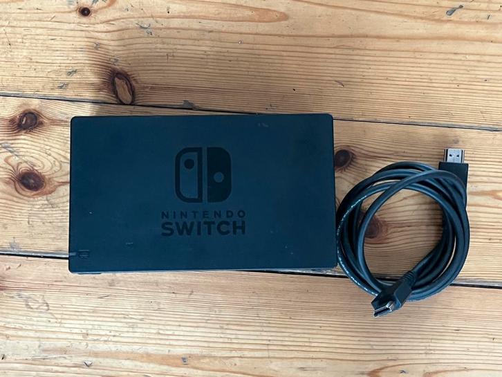 Station d'accueil(Dock)Officielle Nintendo Switch Câble HDMI, Games en Spelcomputers, Spelcomputers | Nintendo Consoles | Accessoires
