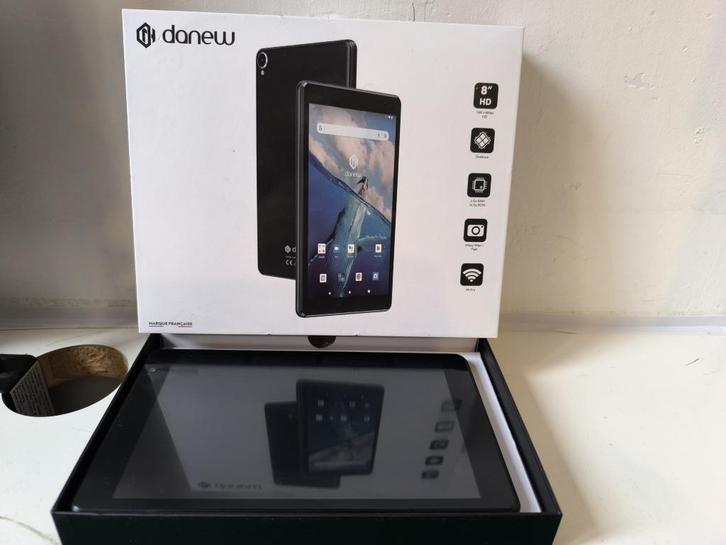 Tablette Danew 8" – 3 Go RAM / 32 Go ROM – Android, Computers en Software, Android Tablets, Nieuw, Wi-Fi, 8 inch, 32 GB, Uitbreidbaar geheugen