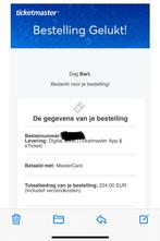 2 tickets Rammstein vrijdag 28/06/2024 voor 220€