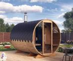 Barrelsauna 300 Thermowood, Gratis sauna installatie!, Ophalen of Verzenden, Nieuw