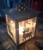 Kerstlantaarn, werkt met theelichtjes, nooit gebruikt, Diversen, Ophalen of Verzenden