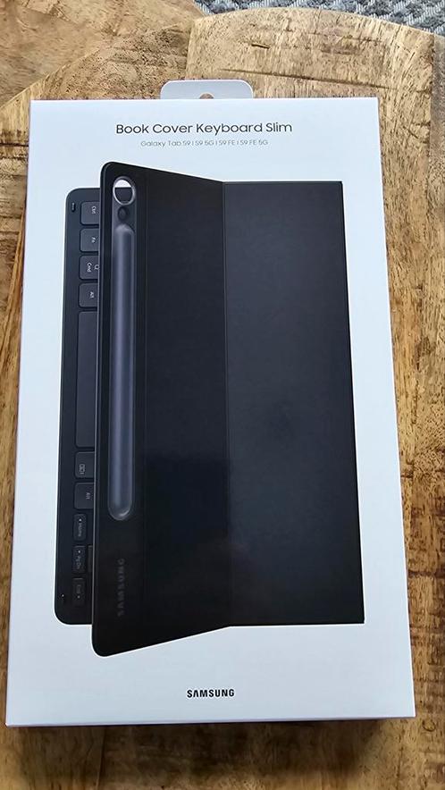 Samsung Book Cover Keyboard Slim S9 / S9FE - nieuw in doos, Informatique & Logiciels, Housses pour tablettes, Enlèvement