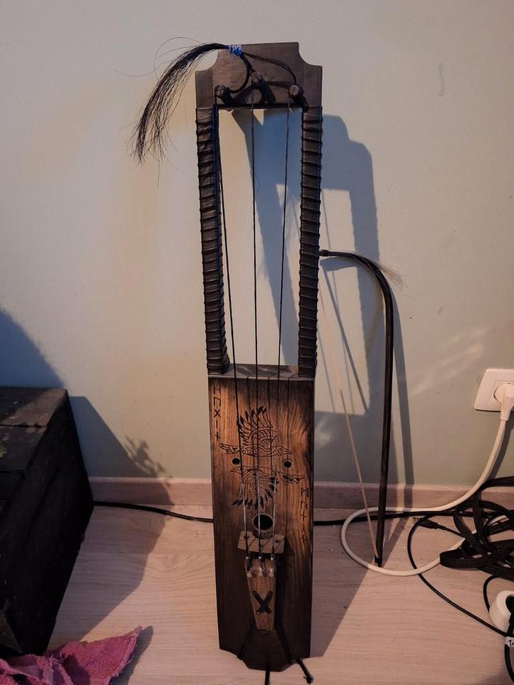 Tagelharpa Skald Shop Handgemaakt in Oekraïne!, Muziek en Instrumenten, Snaarinstrumenten | Harpen, Ophalen of Verzenden