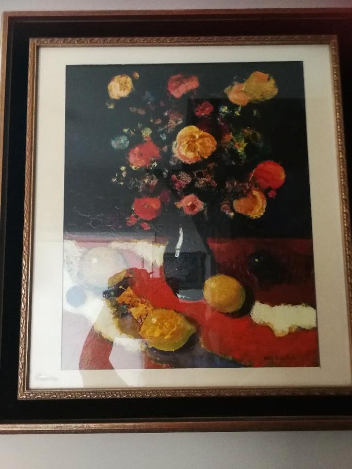 Schilderij olieverf in lijst, Staf Beerten., Antiek en Kunst, Kunst | Schilderijen | Modern, Ophalen