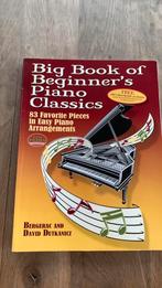 Big Book of Beginner’s Piano Classics, Ophalen of Verzenden, Zo goed als nieuw, Bergerac and David Dutkanicz, Overige onderwerpen