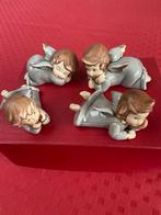 Set van vier engeltjes in porselein, Antiek en Kunst, Ophalen of Verzenden