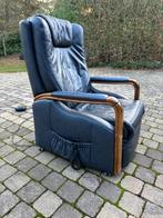 Elektrische relaxzetel met hulp om op te staan, Huis en Inrichting, Fauteuils, Ophalen, Gebruikt, Klassiek, 50 tot 75 cm