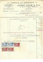 Ancienne facture 1930, Utilisé, Enlèvement ou Envoi