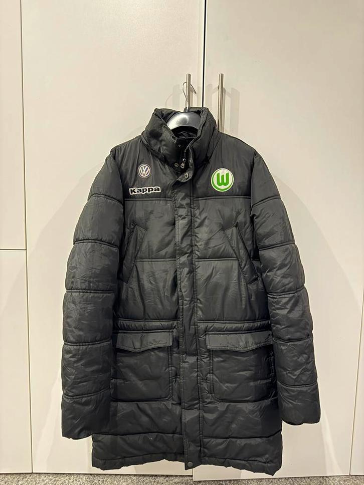 Vintage Kappa Parka VfL Wolfsburg x Volkswagen – Maat S, Kleding | Heren, Jassen | Winter, Zo goed als nieuw, Maat 46 (S) of kleiner