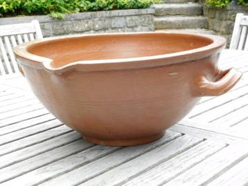 Grand pot à lait en poterie de Bouffioulx