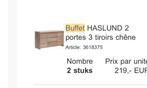 Buffet excellent état à donner, Huis en Inrichting, Kasten | Buffetkasten, Ophalen