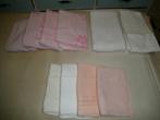 Lot de textiles de salle de bain usagés et neufs (DS202-b), Serviette, Utilisé, Enlèvement ou Envoi, Blanc